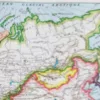Carte géographique de l'Asie