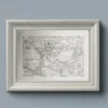 Carte géographique de l'Asie