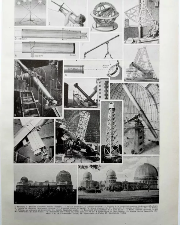NU11948ASTR-R-astronomie-observatoires Observatoires astronomiques
