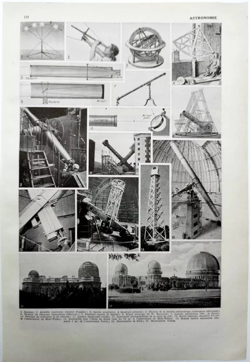 NU11948ASTR-R-astronomie-observatoires Observatoires astronomiques