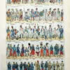 Infanterie, planche militaire encyclopédique originale de 1948