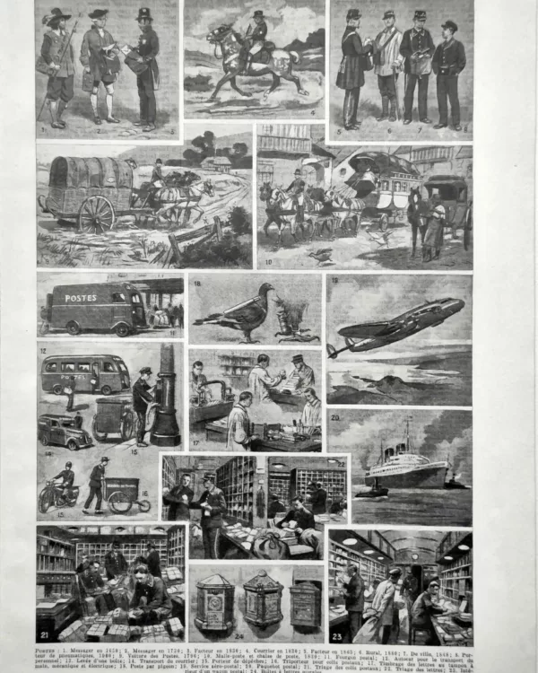 NU21949POST-R-postes-courrier postes-courrier