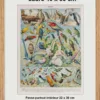 Oiseaux du monde, planche d’Adolphe Millot 1932