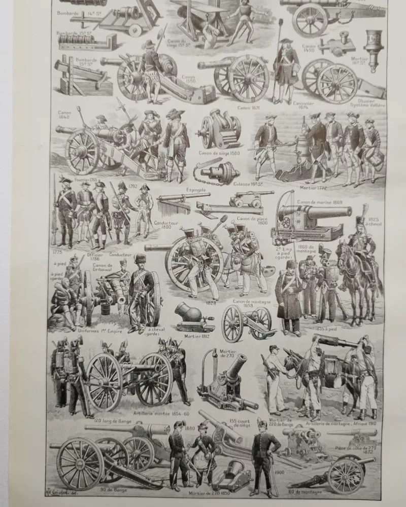 Arthropodes, planche zoologique originale 1948 – verso du document ancien