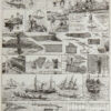 peche Pêche, planche encyclopédique originale 1930