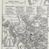 Rome antique, médiévale et Renaissance, plans historiques 1930 – détail de la planche ancienne