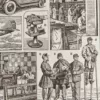 La Poste, métiers et histoire postale, planche originale 1932