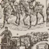 La Poste, métiers et histoire postale, planche originale 1932