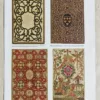 Reliures d’art, planche encyclopédique originale 1932