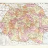 Grande Roumanie, carte mise à jour en 1939, planche édition 1930 – planche ancienne entière