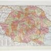 roumanie-a11 Grande Roumanie, carte mise à jour en 1939, planche édition 1930