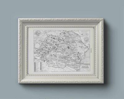 roumanie-a21 Grande Roumanie, carte mise à jour en 1939, planche édition 1930