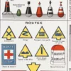 signalisation-a14.jpg Signalisation maritime, routière et militaire, planche 1930 – détail de la planche ancienne