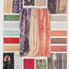 Soieries, 22 tissus en couleurs et fabrication de la soie, planche 1930