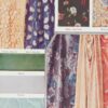 Soieries, 22 tissus en couleurs et fabrication de la soie, planche 1930