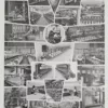 Soieries, 22 tissus en couleurs et fabrication de la soie, planche 1930 – verso du document ancien