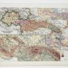 tchecoslovaquie-a11 Tchécoslovaquie, carte mise à jour en 1939, planche édition 1930