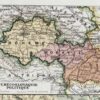 tchecoslovaquie-a12 Tchécoslovaquie, carte mise à jour en 1939, planche édition 1930