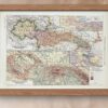 tchecoslovaquie-a13 Tchécoslovaquie, carte mise à jour en 1939, planche édition 1930