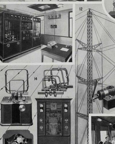 Télégraphe, téléphone et TSF, de Chappe à Marconi, 1930