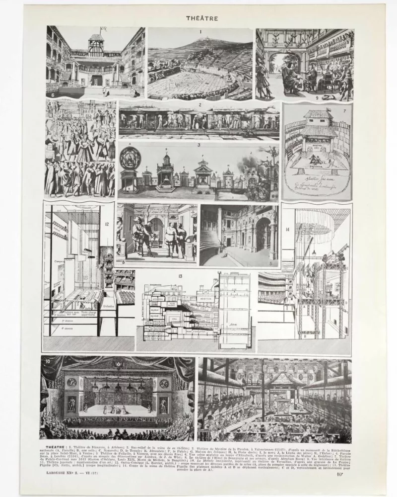 Théâtre histoire 1930, Dionysos Athènes Orange Opéra-Comique