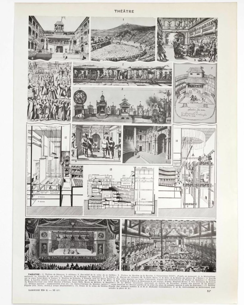 Théâtre histoire 1930, Dionysos Athènes Orange Opéra-Comique
