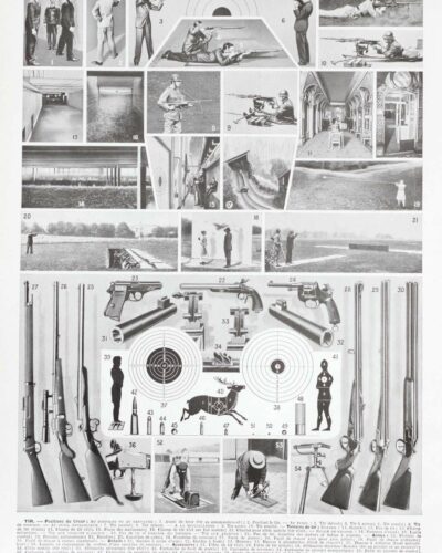 tir-sport-a10.jpg Tir positions fusils 1930, stand de tir, carabines, pistolets