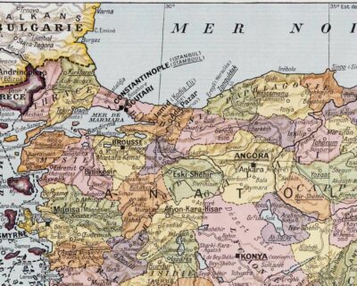 turquie-carte-a12 Turquie, carte mise à jour en 1939, planche édition 1930