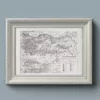 Turquie, carte mise à jour en 1939, planche édition 1930 – verso du document ancien