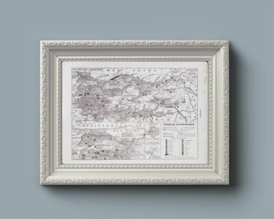 turquie-carte-a21 Turquie, carte mise à jour en 1939, planche édition 1930