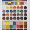 XX21929COUL-R-couleurs Couleurs, théorie et harmonies chromatiques, planche originale de 1929