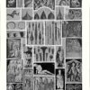 XX31930GAUL-V-gaule-art Gaule, armes, sculptures et antiquités en noir et blanc, verso de la planche de 1930