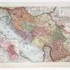 Yougoslavie, carte mise à jour en 1939, planche édition 1930