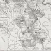 Yougoslavie, carte mise à jour en 1939, planche édition 1930 – verso encadré en décoration murale
