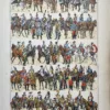 LU11922CAVA-R-cavalerie-uniformes Uniformes de cavalerie française en couleurs, dragons, cuirassiers et hussards, 1922