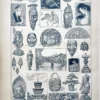 LU11922JAPO-V-japon-art Art japonais, estampes sculptures et objets décoratifs, planche ancienne de 1922