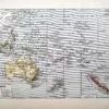 LU21923OCEA-R-Oceanie-carte Carte ancienne en couleurs de l’Océanie, Australie et archipels du Pacifique, 1923