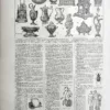 LU21923ORDR-V1-Orfevrerie Objets d’orfèvrerie, vases, coupes et reliquaires anciens, planche encyclopédique de 1923