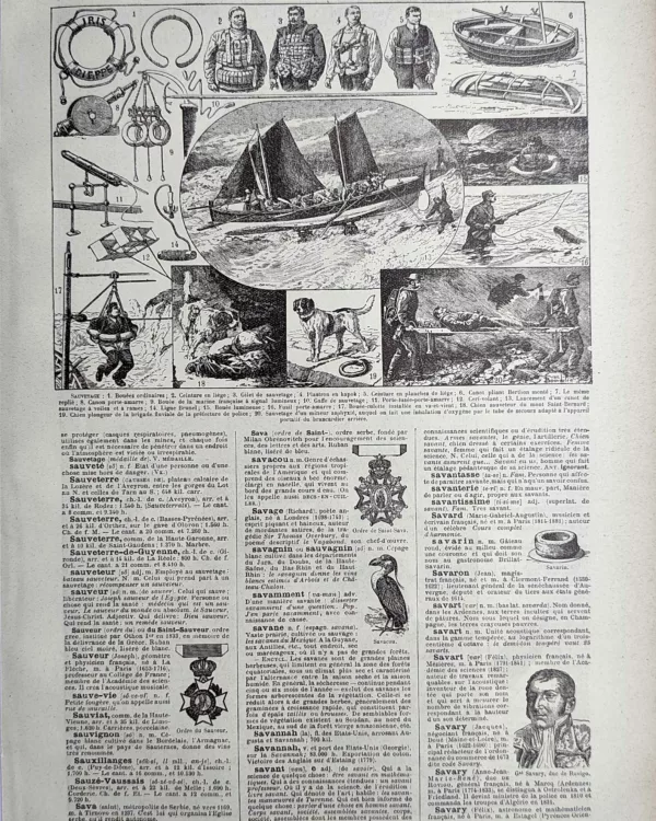Fabrication du savon en savonnerie, procédés et machines, planche ancienne de 1923