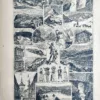 LU21923SUIS-V-Suisse-paysages Paysages alpins, villes et monuments de Suisse, planche ancienne de 1923