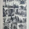 LU21923TURQ-V-Turquie Monuments de Constantinople, métiers et scènes de vie en Turquie, illustrations de 1923